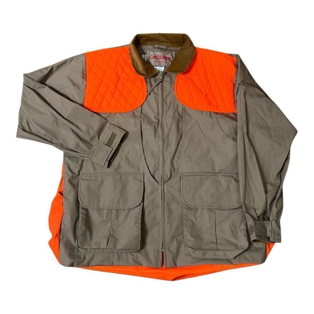 Cold Storage Foul Weather Gear Jacket L Duck Hunting Fishing Safety Outdoor Men